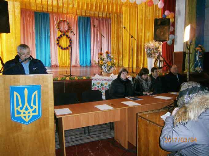 5 березня в селі Ревбинці відбулись загальні збори громадян за участі заступника голови Чорнобаївської районної державної адміністрації Валентини Стилик.