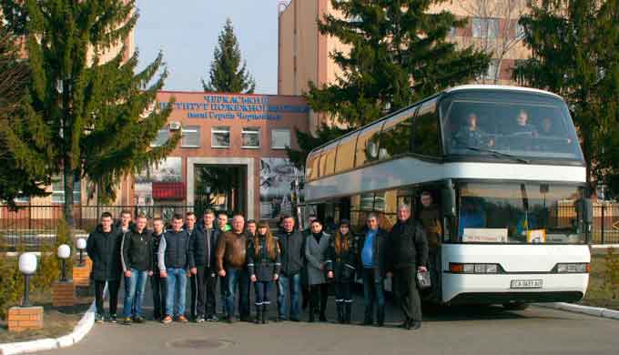 11 березня вихованці Черкаського інституту пожежної безпеки імені Героїв Чорнобиля НУЦЗ України вирушили в екскурсійну подорож до Канева. 