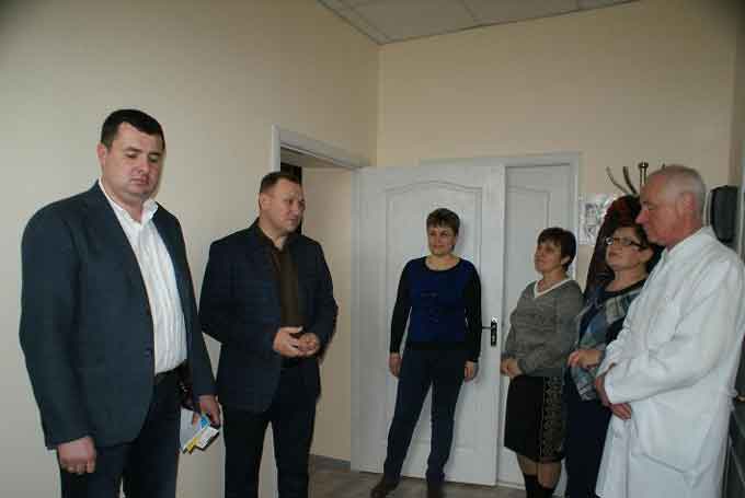 В селі Вереміївка відкрили відремонтоване приміщення пункту постійного базування Лівобережної станції швидкої медичної допомоги