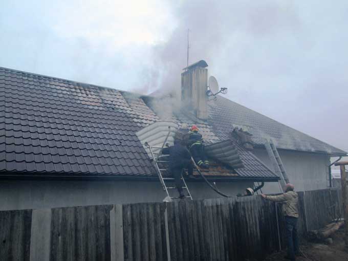 13 березня о 16:20 у селі Геронимівка, виникла пожежа в житловому будинку на вулиці Шкільній. Господарі, які побачили дим, що виходив з-під покрівлі будинку, одразу звернулися по допомогу до Служби порятунку «101».