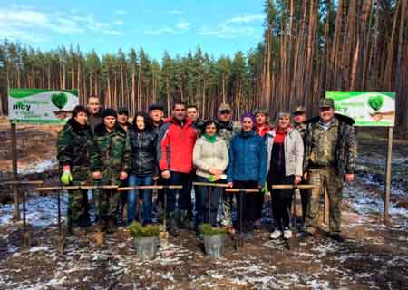 На Чигиринщині проводять акцію «Майбутнє лісу у твоїх руках - 2017»
