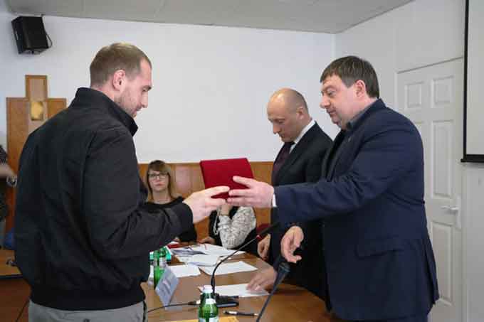 Ігоря Калашника удостоїли званням «Почесного громадянина Черкас»