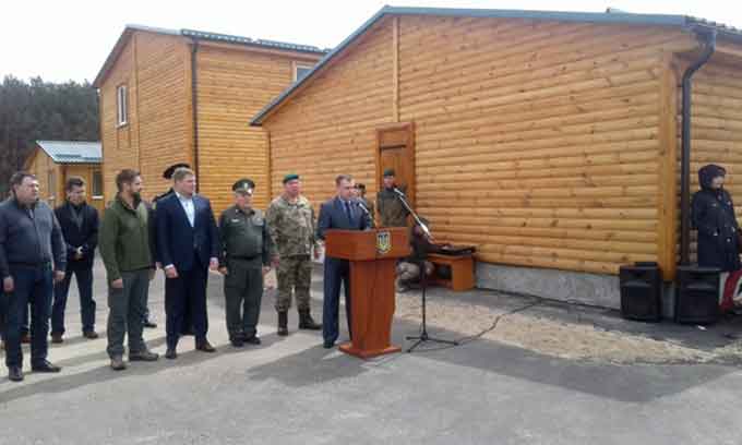 У Центрі прикордонників відкрили навчально-тренувальний комплекс