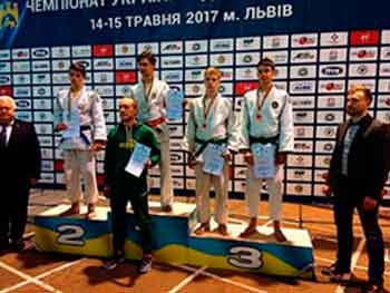 Олексій Зайченко з Худяків став бронзовим призером серед юнаків до 15 років у ваговій категорії 60 кг та виконав норматив «Кандидат у майстри спорту України»