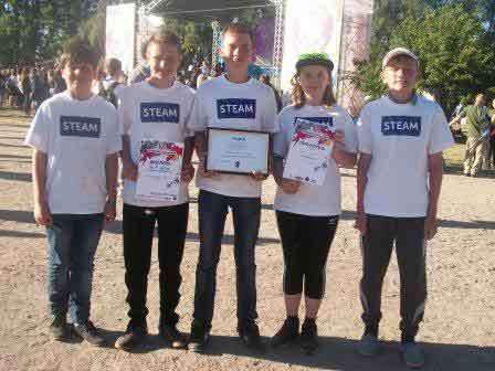 Команда STEAM зі Шполи – переможці обласного конкурсу сучасних знань «Наукова ліга»
