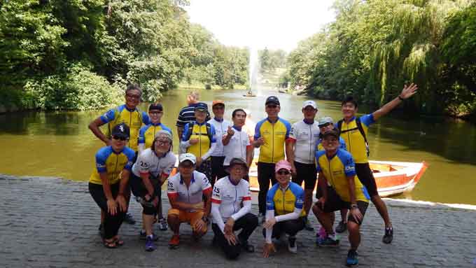 25 липня Умань відвідали учасники велокаравану дружби Україна – Корея. 