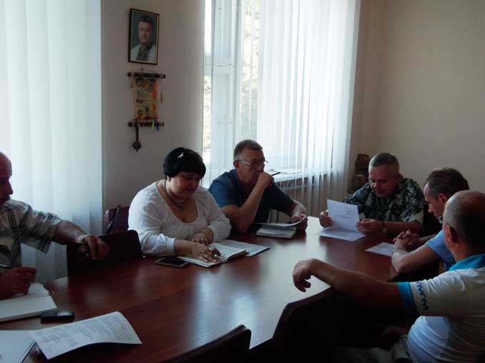 На Драбівщині проведено засідання Центру допомоги учасникам АТО