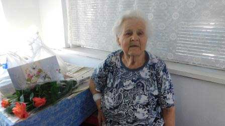 Учасник Другої світової війни Ганна Гончар  відзначила 95-річний ювілей
