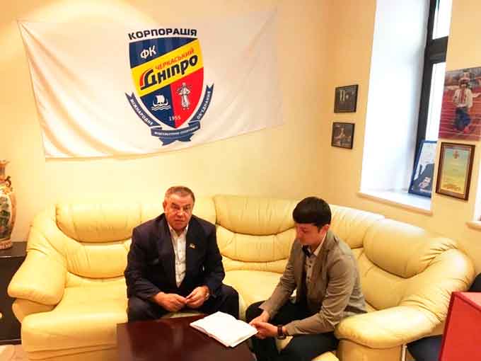 Лашкул просить міську владу врятувати ФК «Черкаський Дніпро»