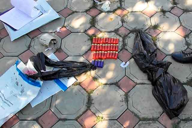 У жителя Христинівського району поліцейські виявили посів коноплі та незареєстровану зброю (фото, відео)