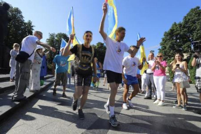 «Схід і Захід разом»: через Черкащину завтра пройде надмарафон до Дня Незалежності