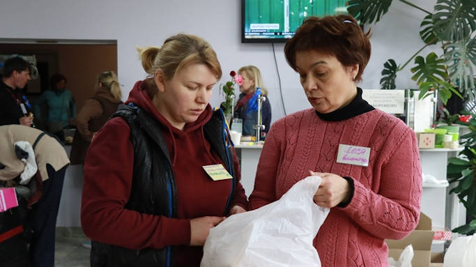 У воєнний час будинок культури імені Івана Кулика у Черкасах перетворився в гуманітарний центр