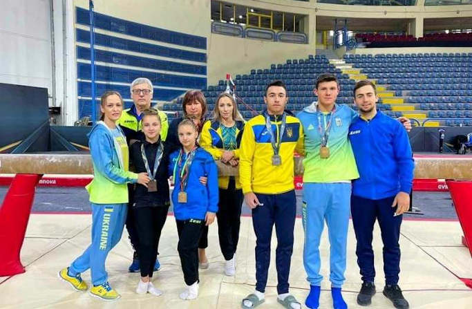 Завдяки перемогам черкаських гімнастів над світовими аренами майорить український прапор