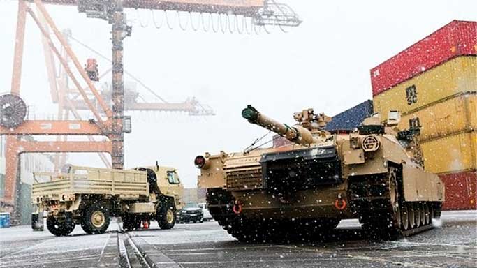 Відправка в Україну 31 танка M1 Abrams