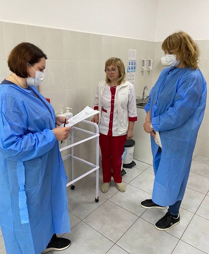 Фахівчиня обласного ЦКПХ провела моніторинг впровадження заходів з інфекційного контролю за туберкульозом
